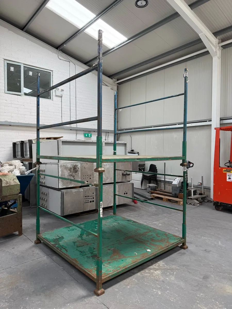 Stackable steel frames