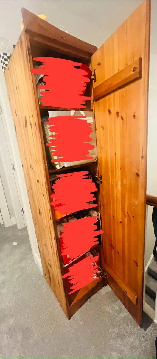 Tall Storage cupboard - Image 3