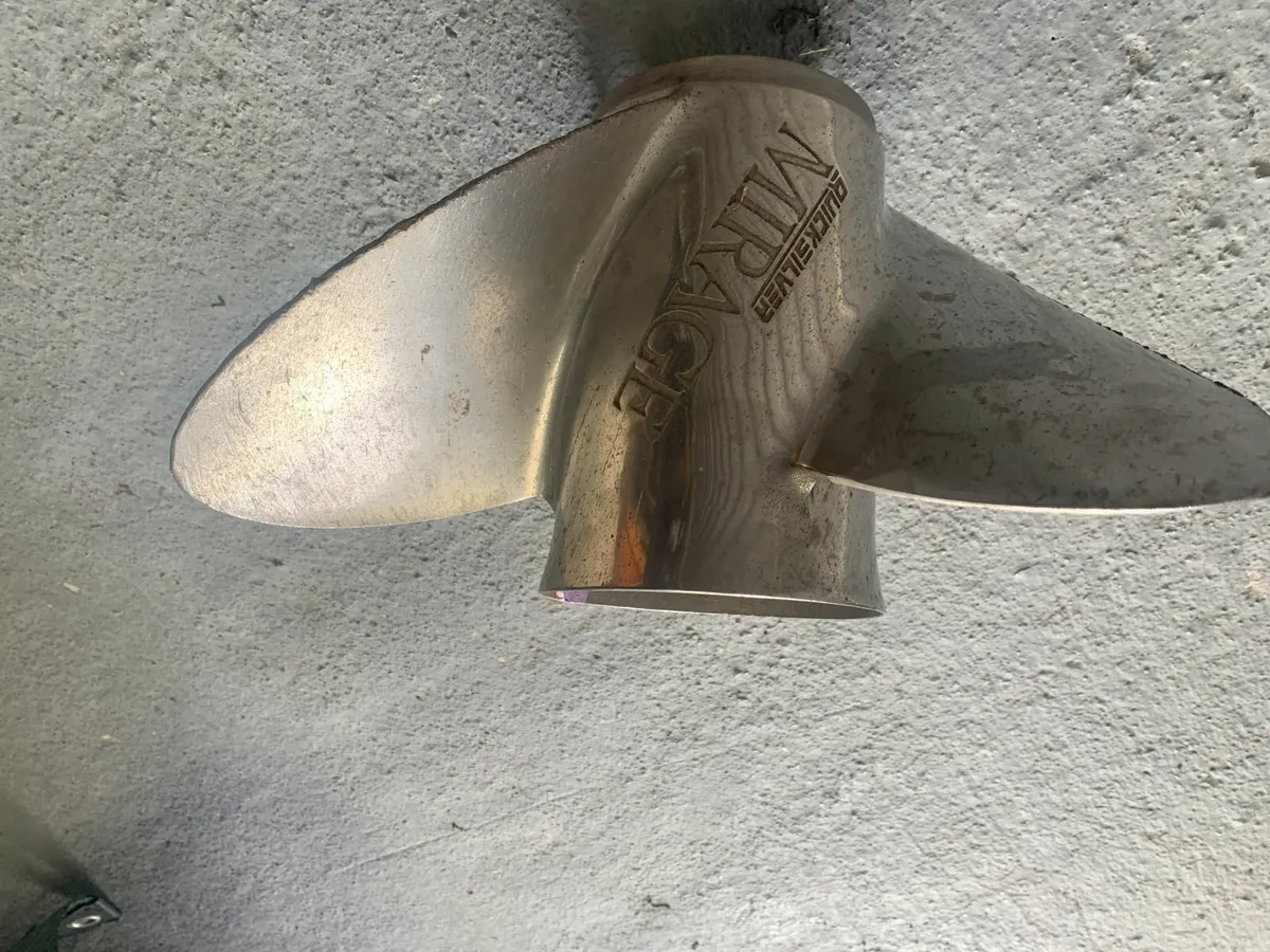 Quicksilver MIRAGE Stainless Steel Propeller 48-13 - Image 1
