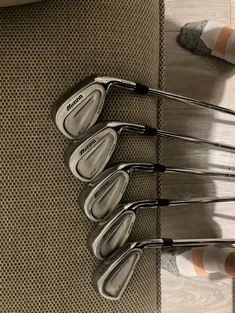 Mizuno MP 60 Irons 5-9 stiff grips v-good - Image 1