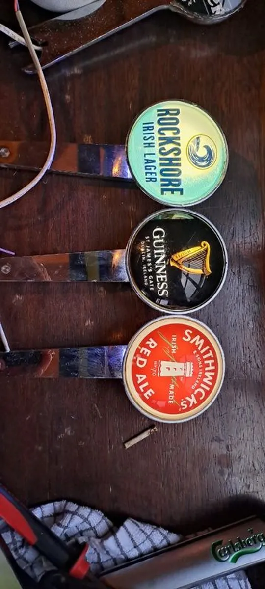 Beer taps - Guinness and Carlsberg - Image 4