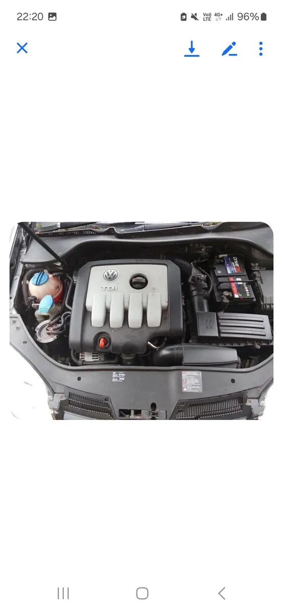 2008 VOLKSWAGEN GOLF GT. 2 LITRE DIESEL. NEW NCT - Image 4