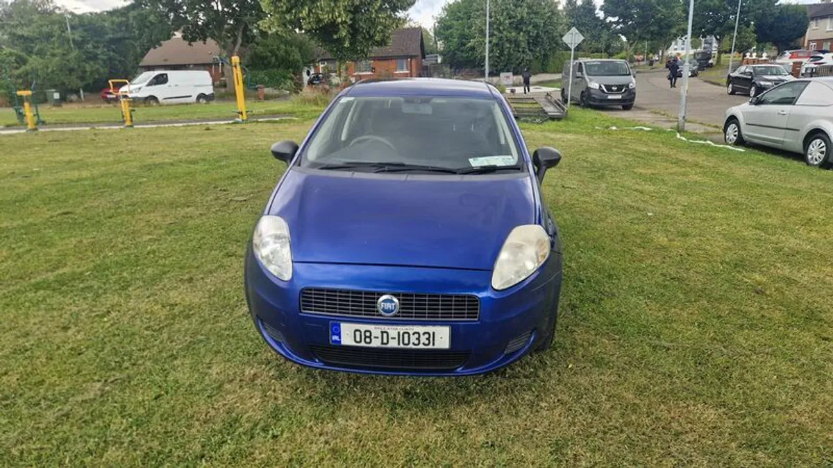 08 Fiat Punto 1.2 petrol Tax and nct - Image 1