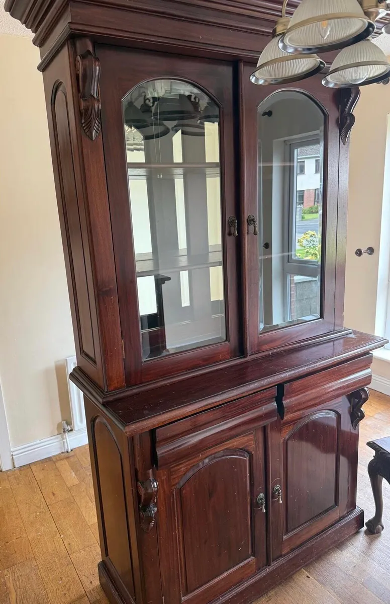 Beautiful Solid Wood Display Cabinet - Image 1