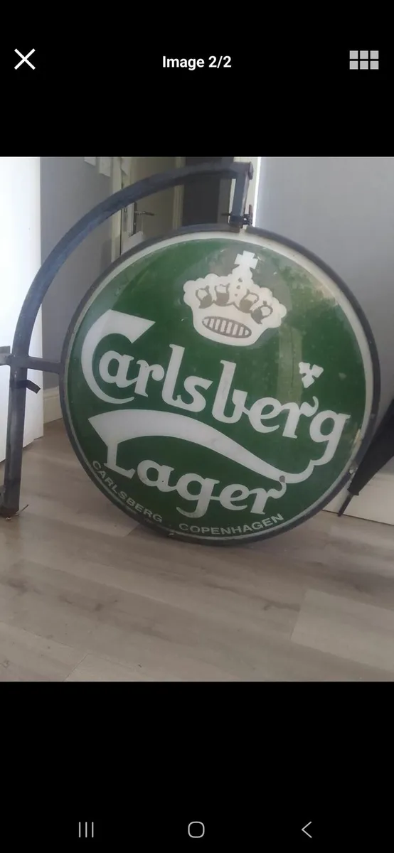 Carlsberg sign