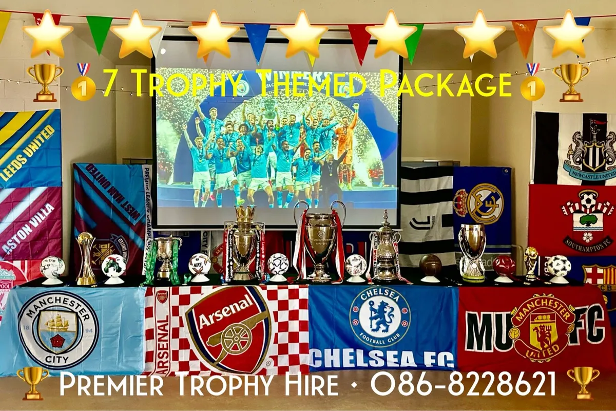 Premier League Champions League FA Cup Trophy Hire - Image 1