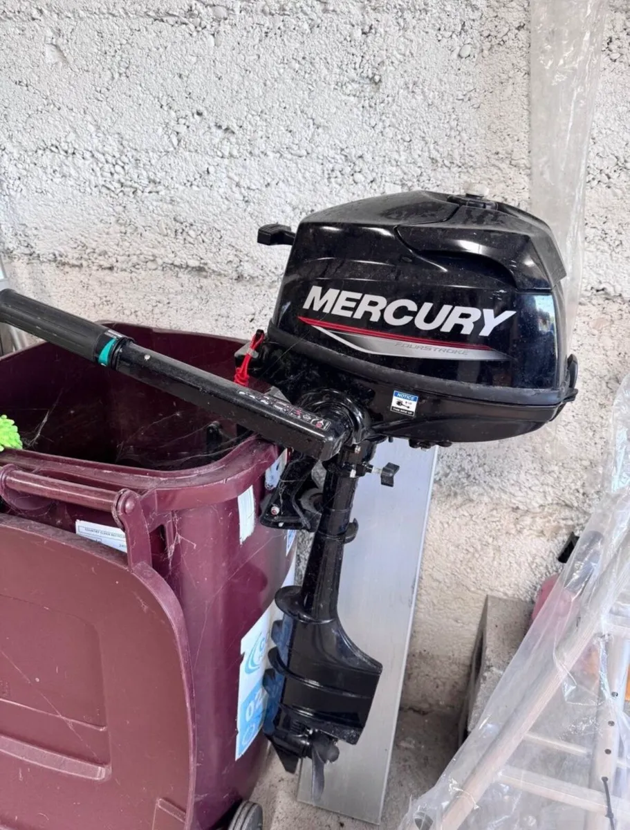 Mercury 3.5hp 4 Stroke Outboard Engine - Image 4