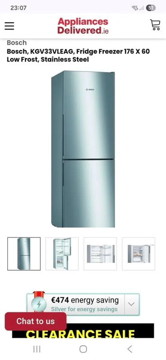 Fridge Freezer Bosch - Image 1
