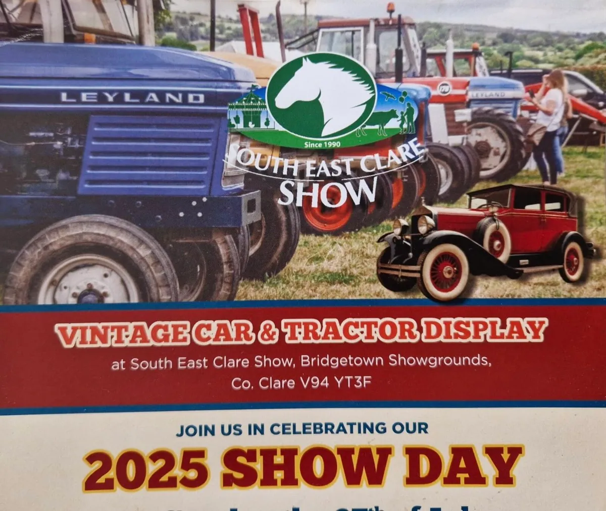 Vintage Cars at the South East Clare Show - Image 1