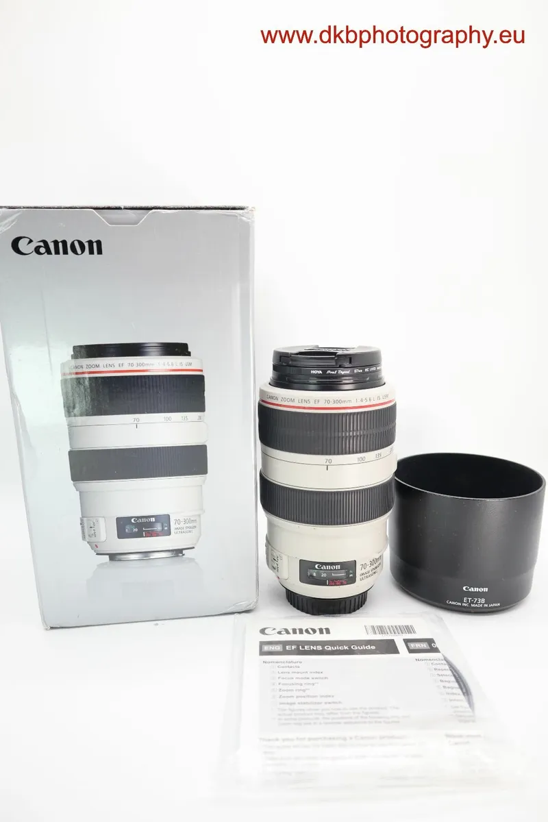 CANON EF 70-300mm F4-5.6L IS USM LENS #0515 - Image 2