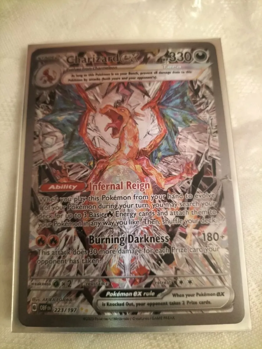 CHARIZARE. EX. 223/197.OBSIDIAN.. FLAME'S..