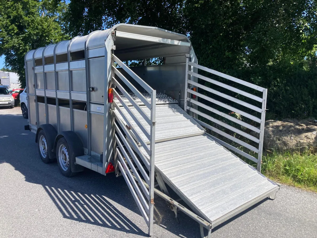 2014 Ifor Williams 12x5 Sheep Decks  Trailer - Image 1