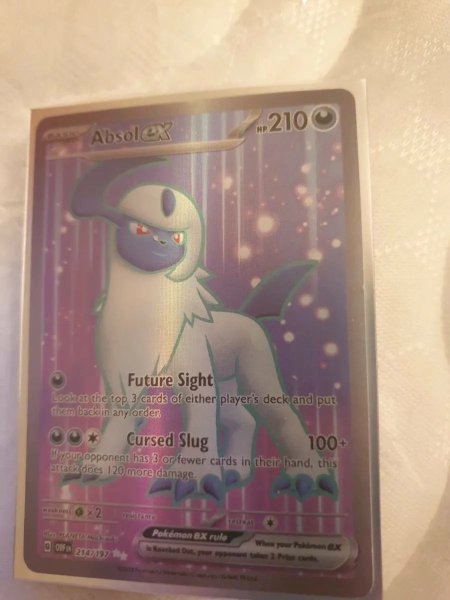 ABSOL..EX..214/197..OBSIDIAN..FLAMES..POKEMON.