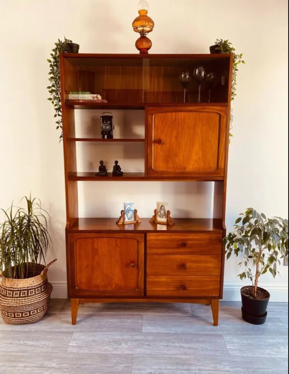 Mid Century Cabinet Room Divider - Image 1