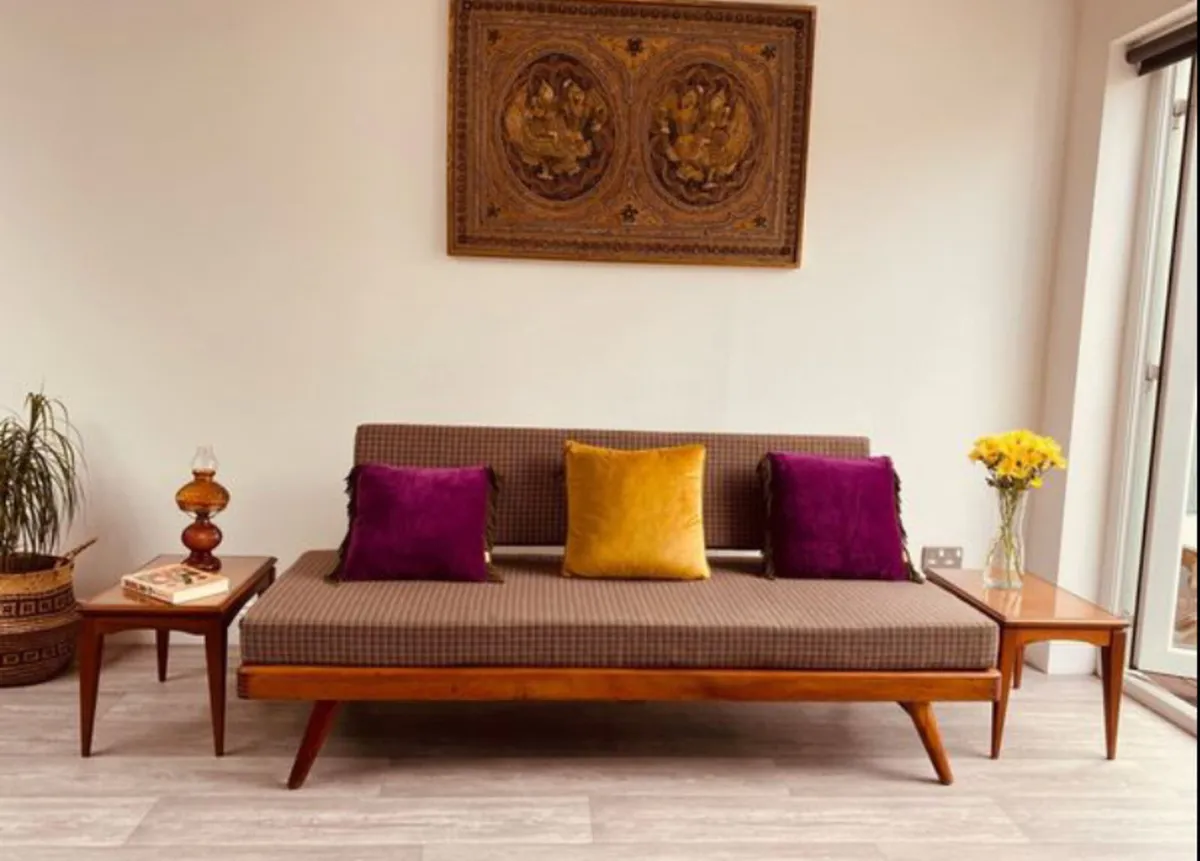 Mid Century Sofa Day Bed - Image 1