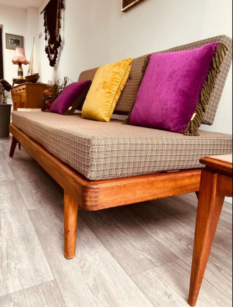 Mid Century Sofa Day Bed - Image 3