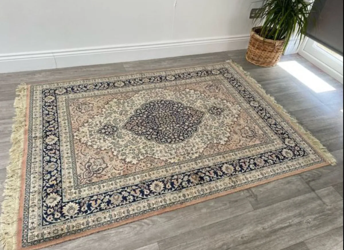Vintage Middle Eastern Rug - Image 1