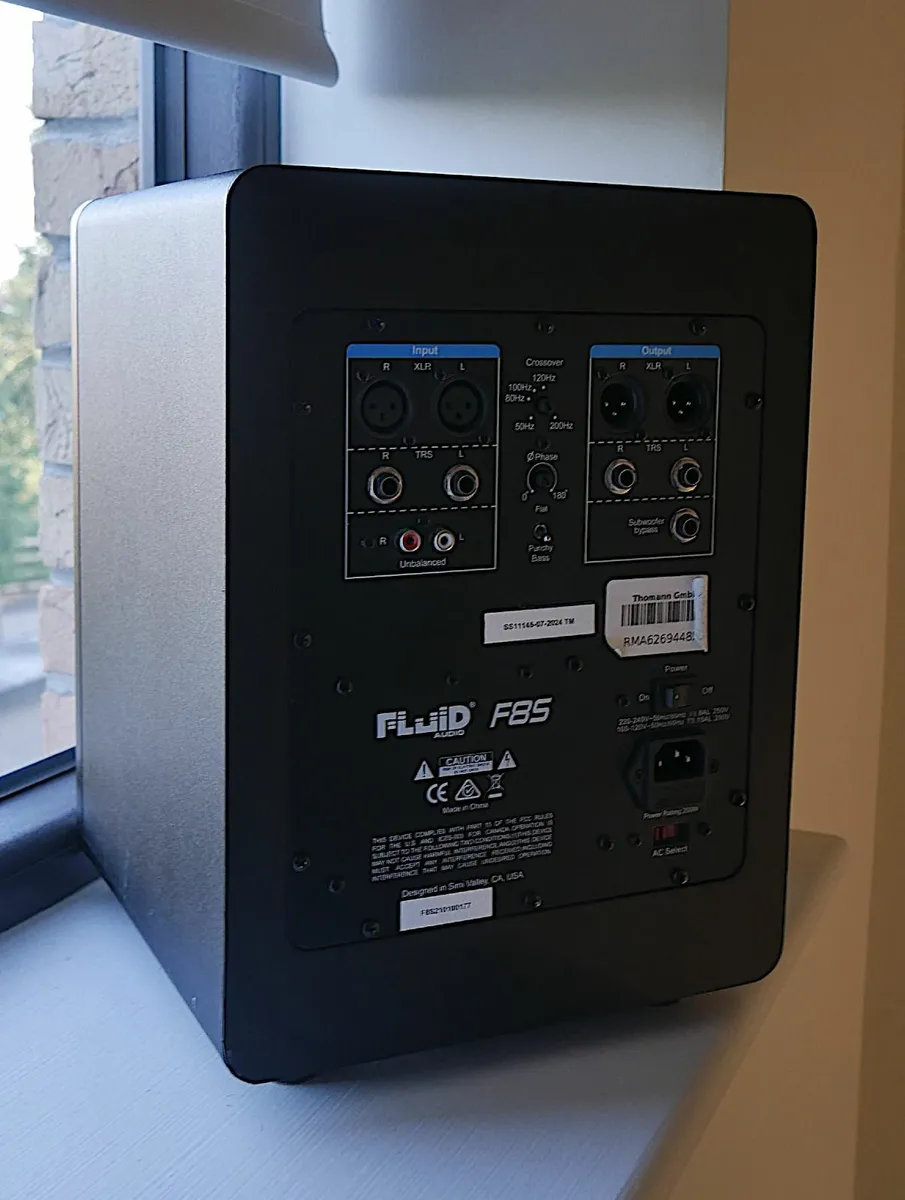 Fluid Audio - F8S SUBWOOFER - Image 2