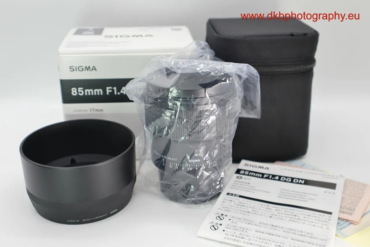 SIGMA 85mm F1.4 DG DN ART LENS (For L Mount) #0503 - Image 2