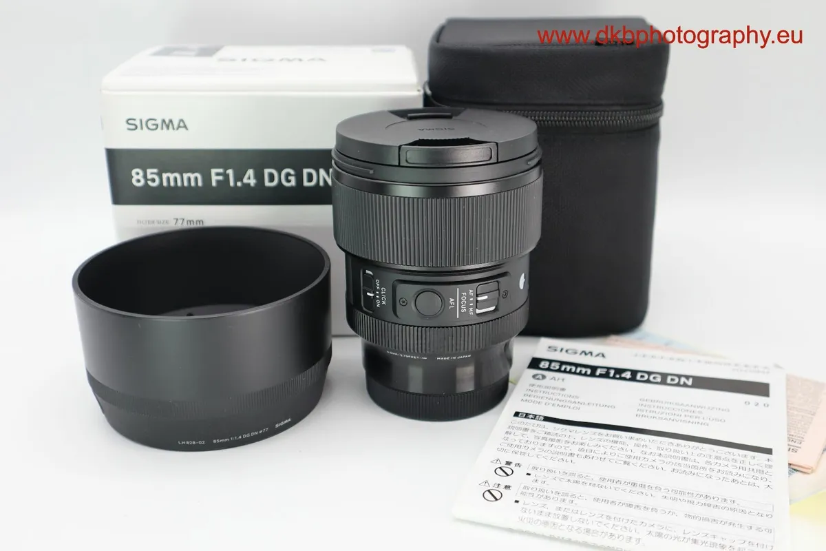 SIGMA 85mm F1.4 DG DN ART LENS (For L Mount) #0503 - Image 1