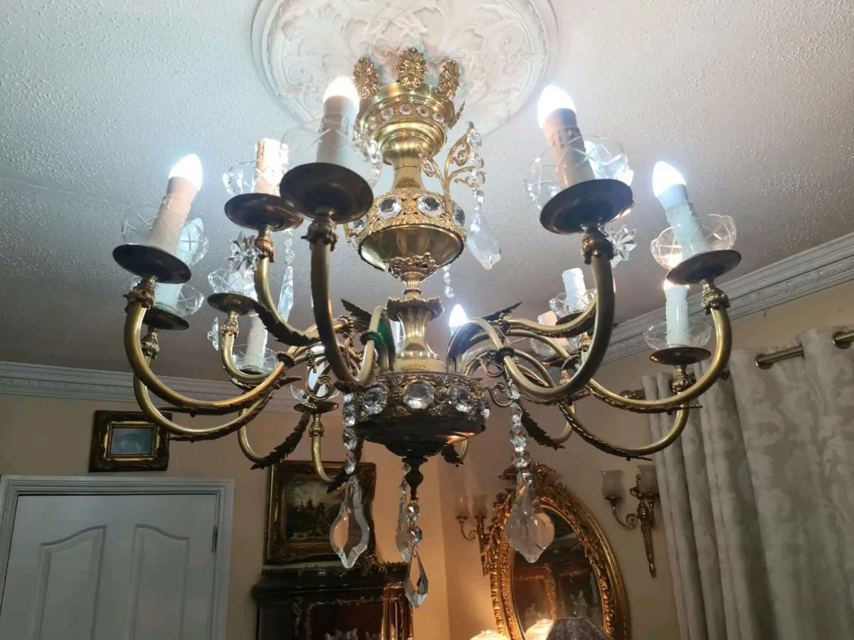 Superb 15 branch chandelier - Image 4