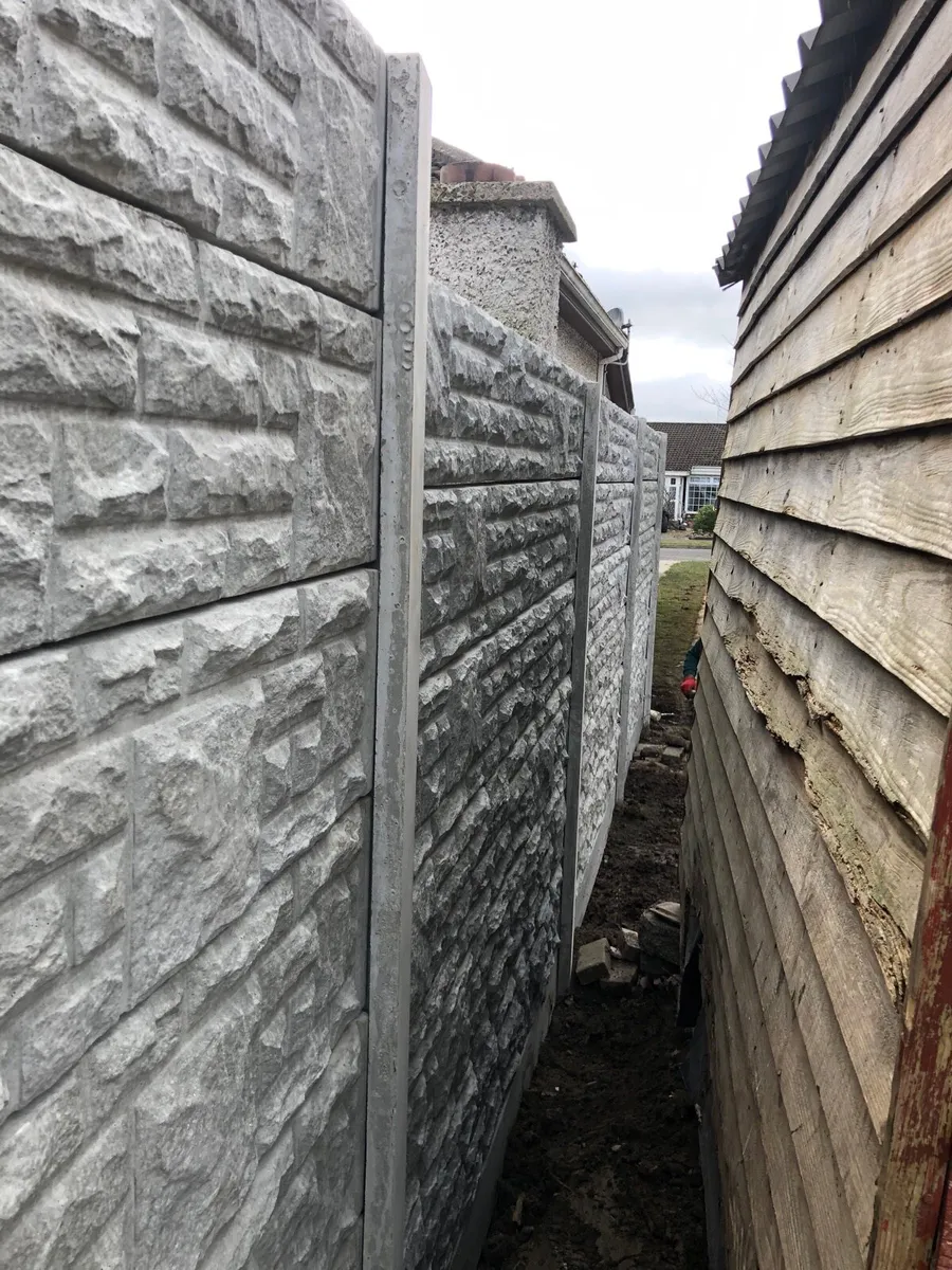 Concrete walls, Concrete fences. VAT Registered!! - Image 4