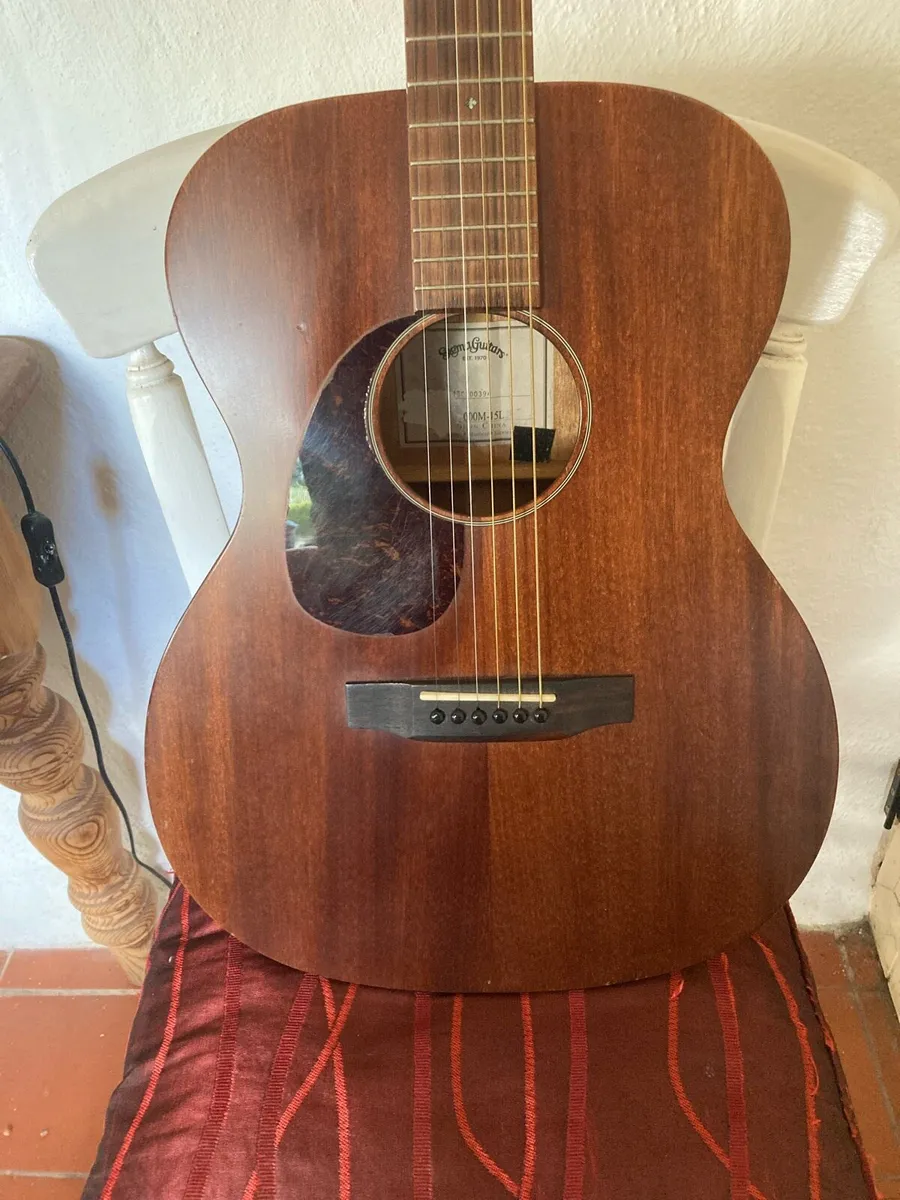 Left handed Sigma acoustic guitar - Image 2