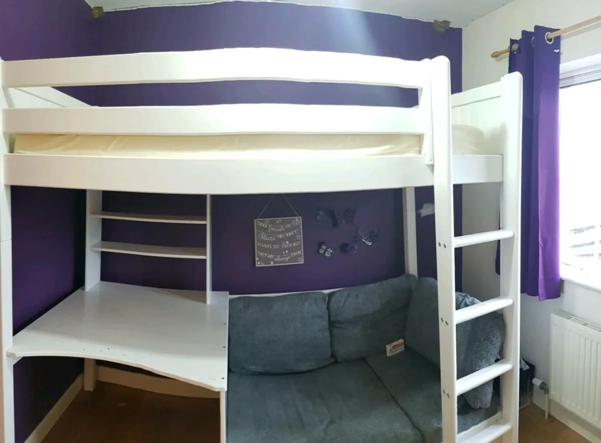 Two high Flexa children's beds - Image 1