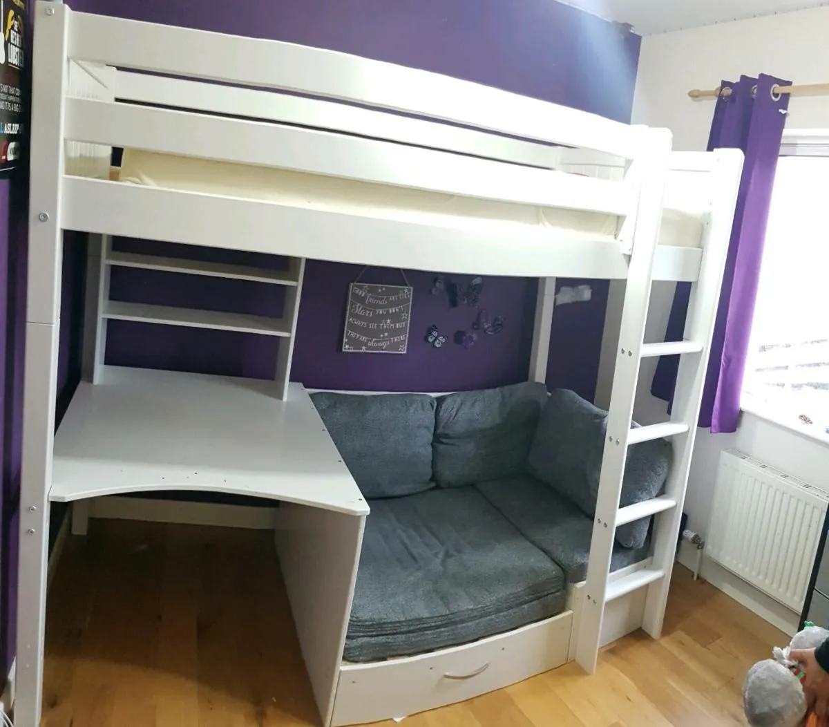 Two high Flexa children's beds - Image 3