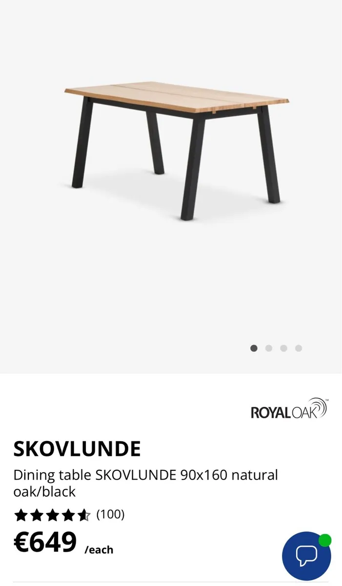 Dining table and matching bar table - Image 2