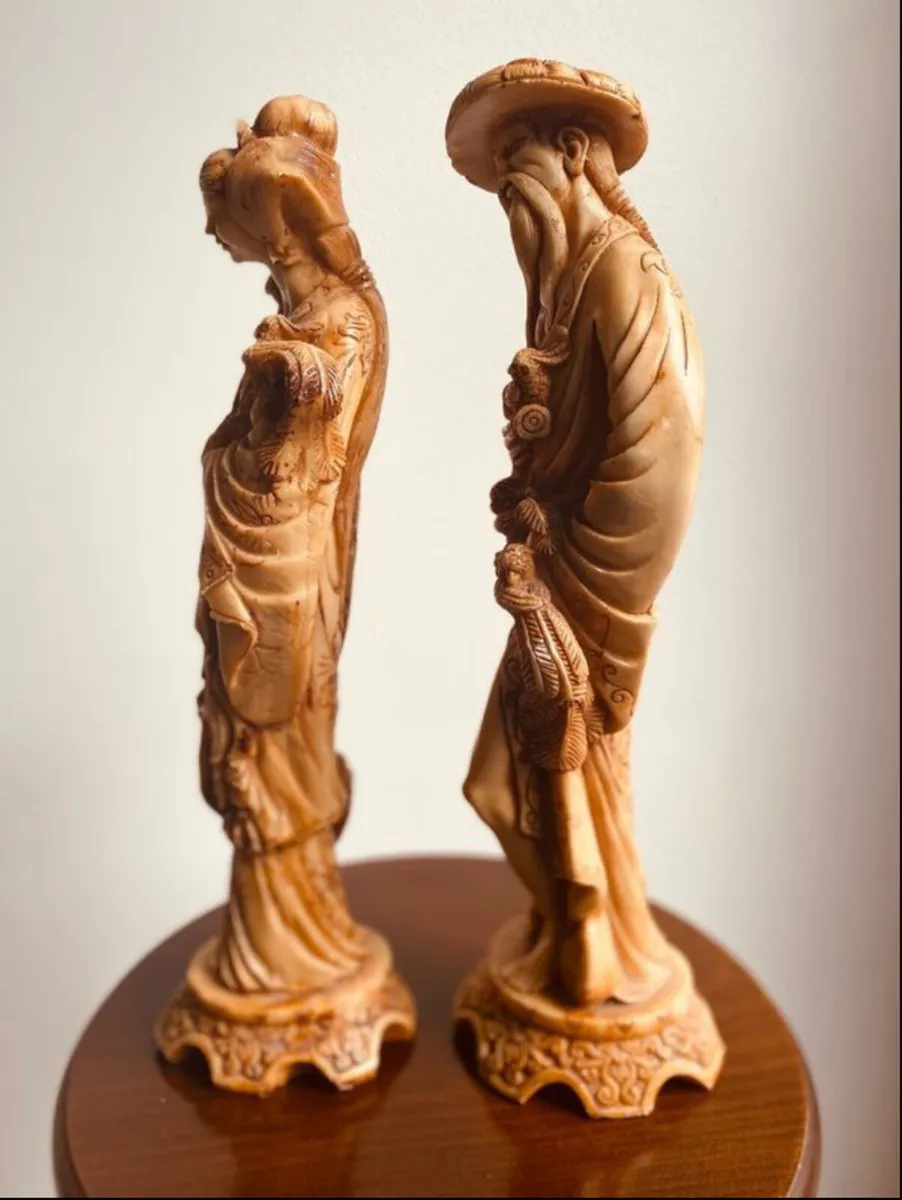 Vintage Chinese Good Luck Statues - Image 4