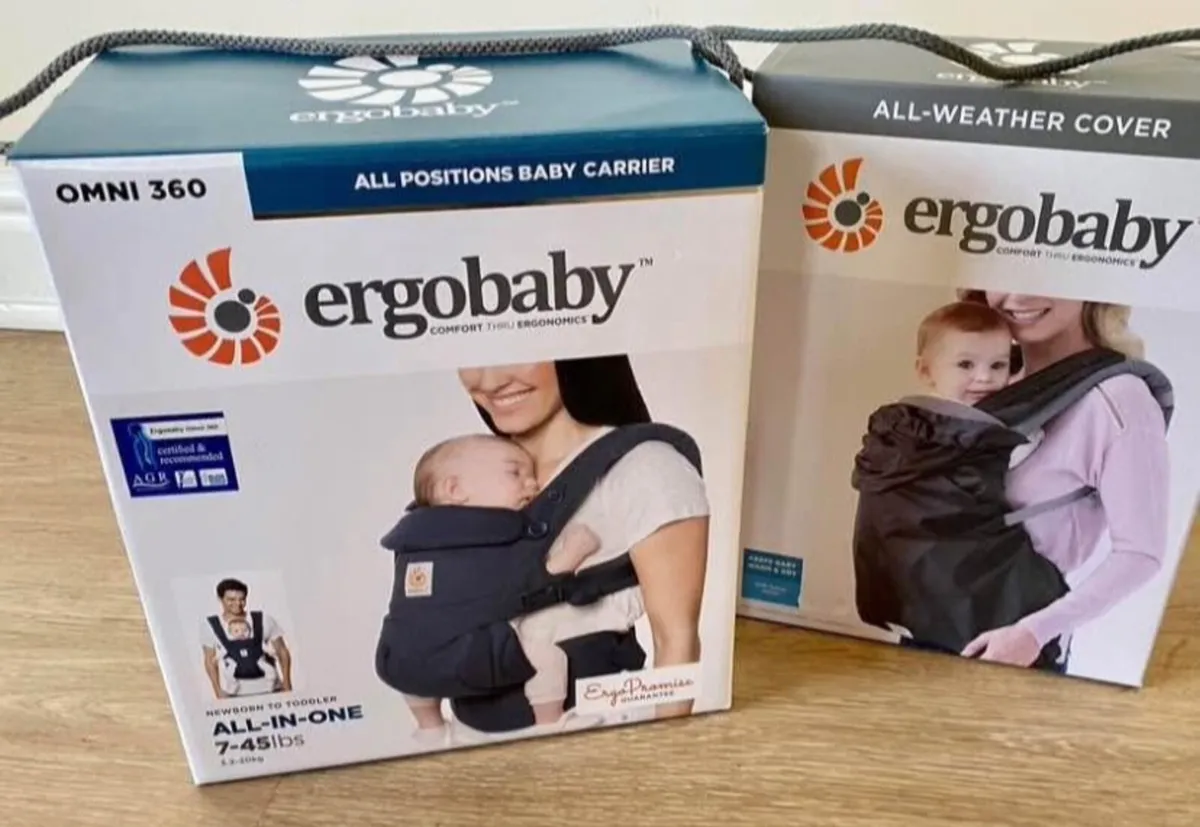 Ergobaby omni 360 midnight  plus cover