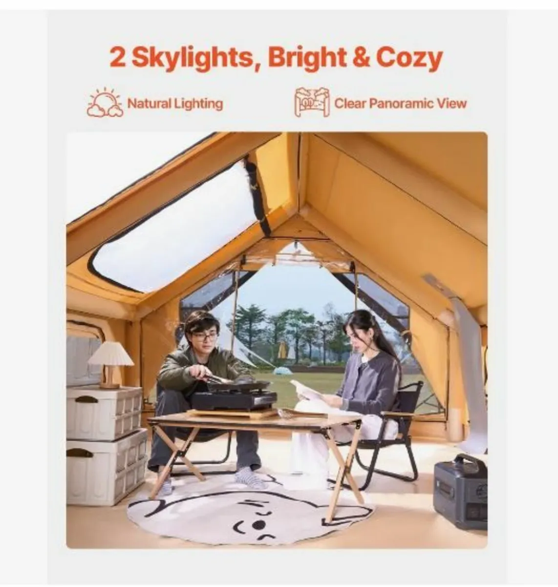 Inflatable Tent for Camping 5-8 Person - Image 2