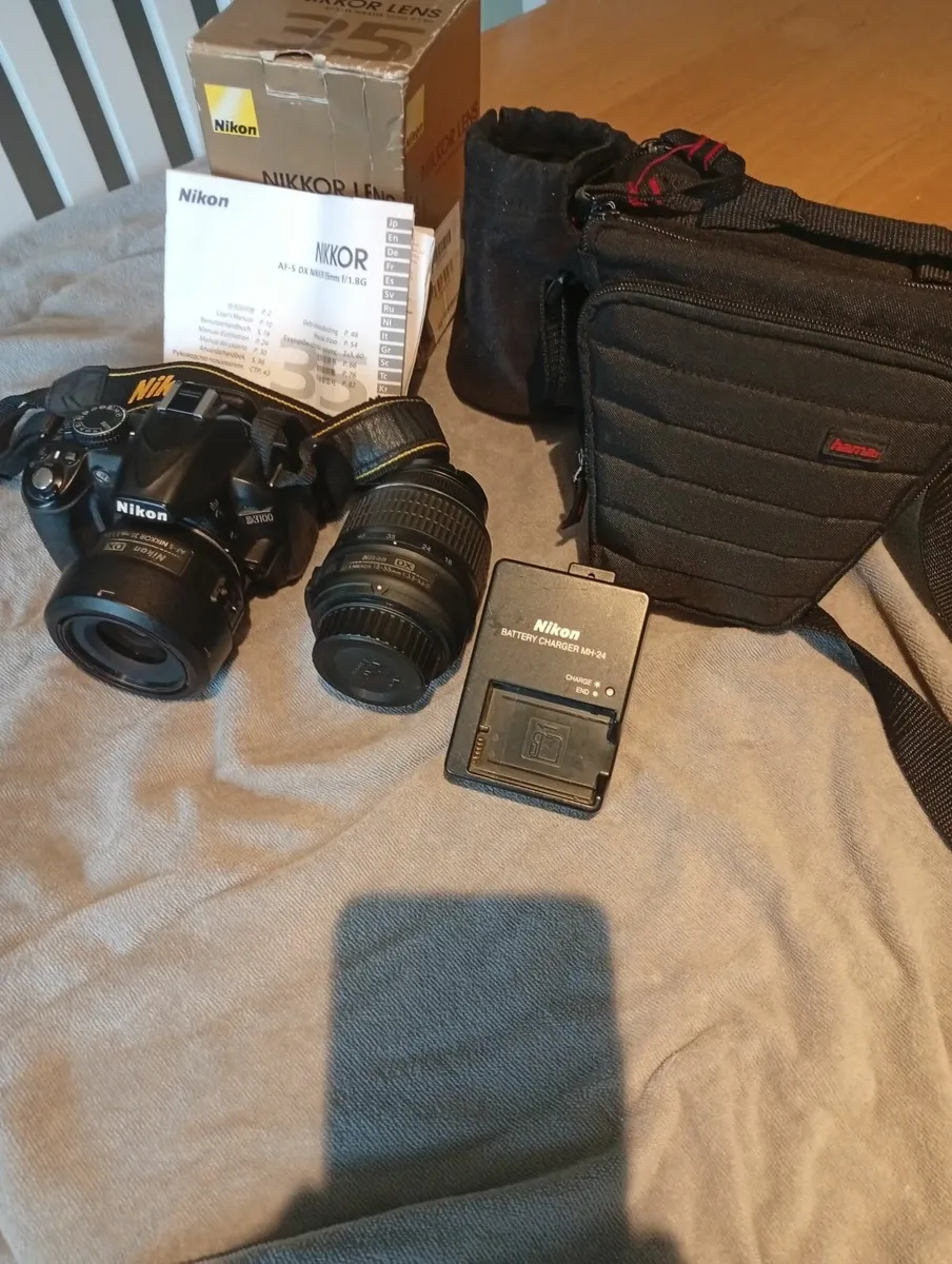 NIKON D3100 DSLR 35mm + 18-55mm - Image 4