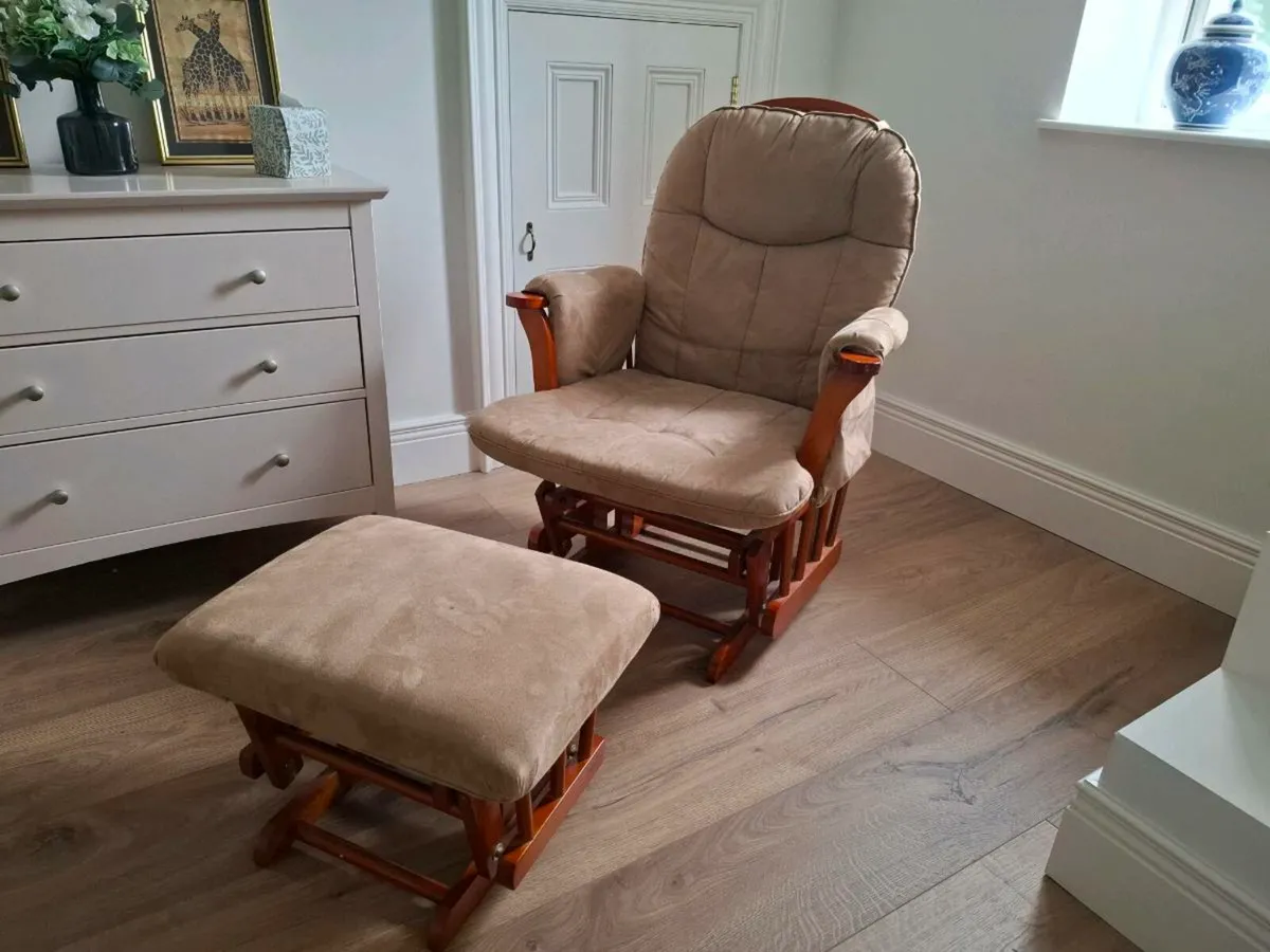 Nursing Chair and stool