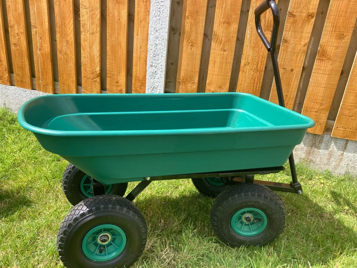 Utility Garden Tipping Cart 55L (120KG) - Image 1