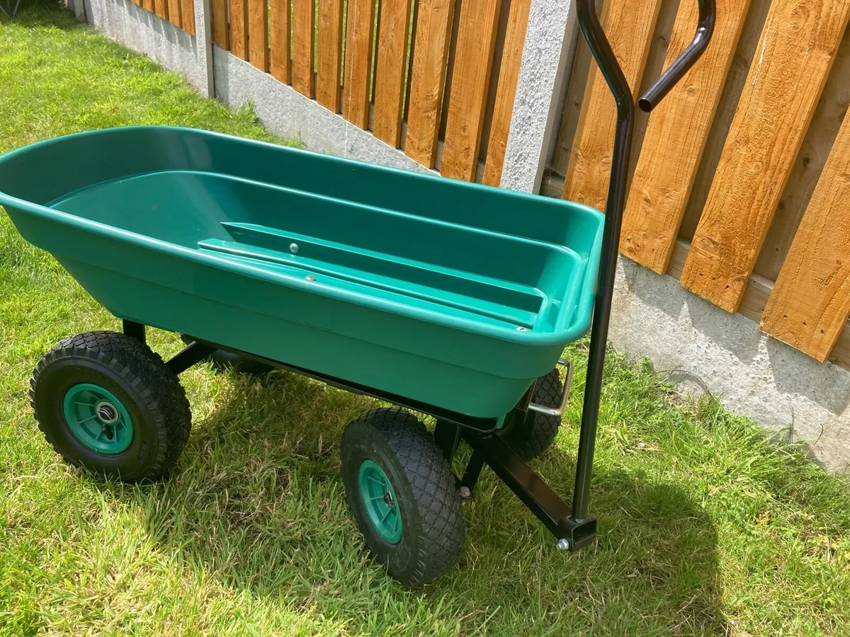 Utility Garden Tipping Cart 55L (120KG) - Image 3