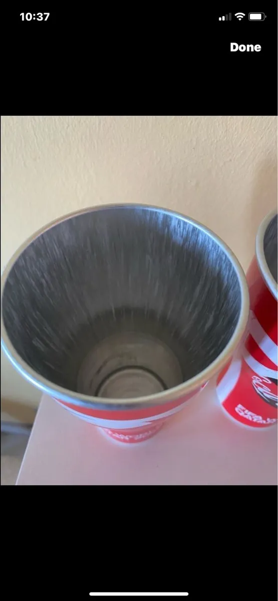 Qatar World Cup 2022 Coca Cola Aluminium Mugs - Image 4