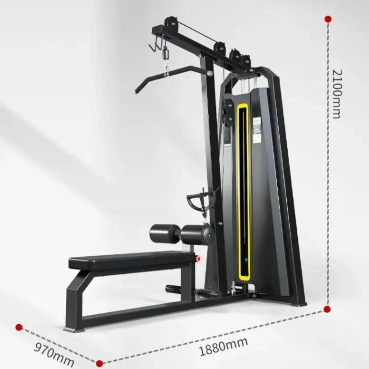 Lat Pull/Mid Row Machine-Free Delivery - Image 2