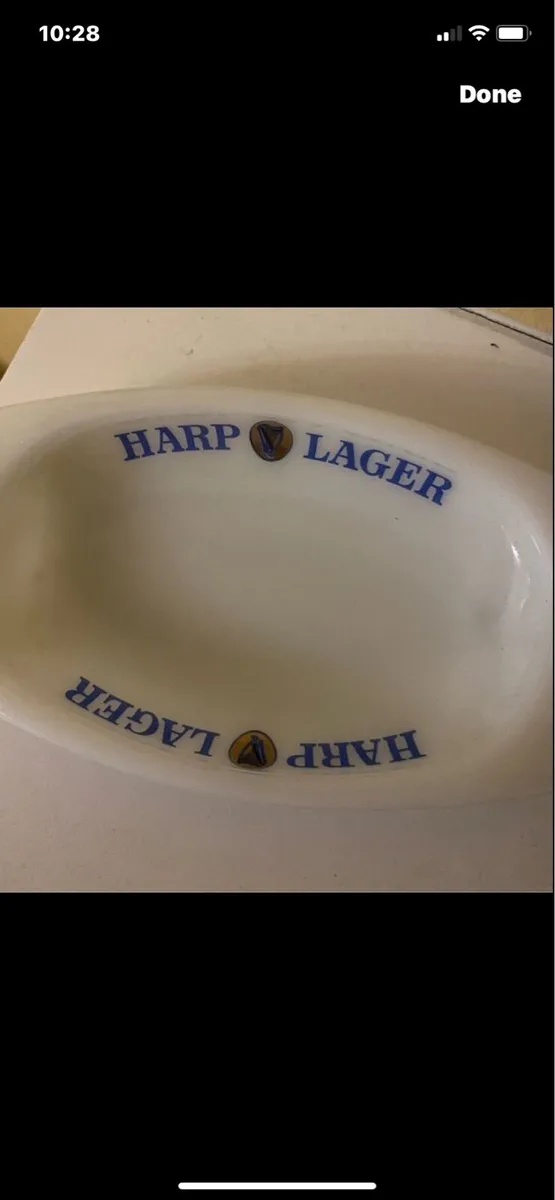 Vintage Harp Lager Dish - Image 2