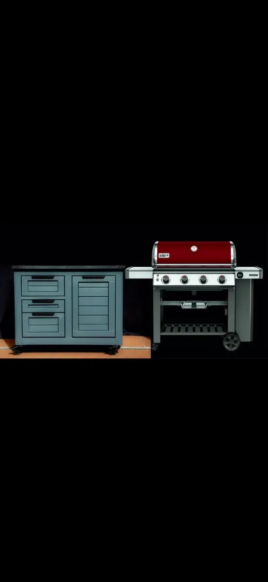 Kamado bbq grill table - Image 2