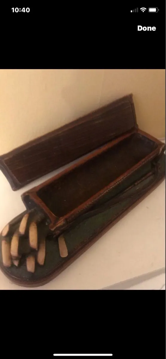 Golf Bag Trinket Box/ Pen Holder - Image 2