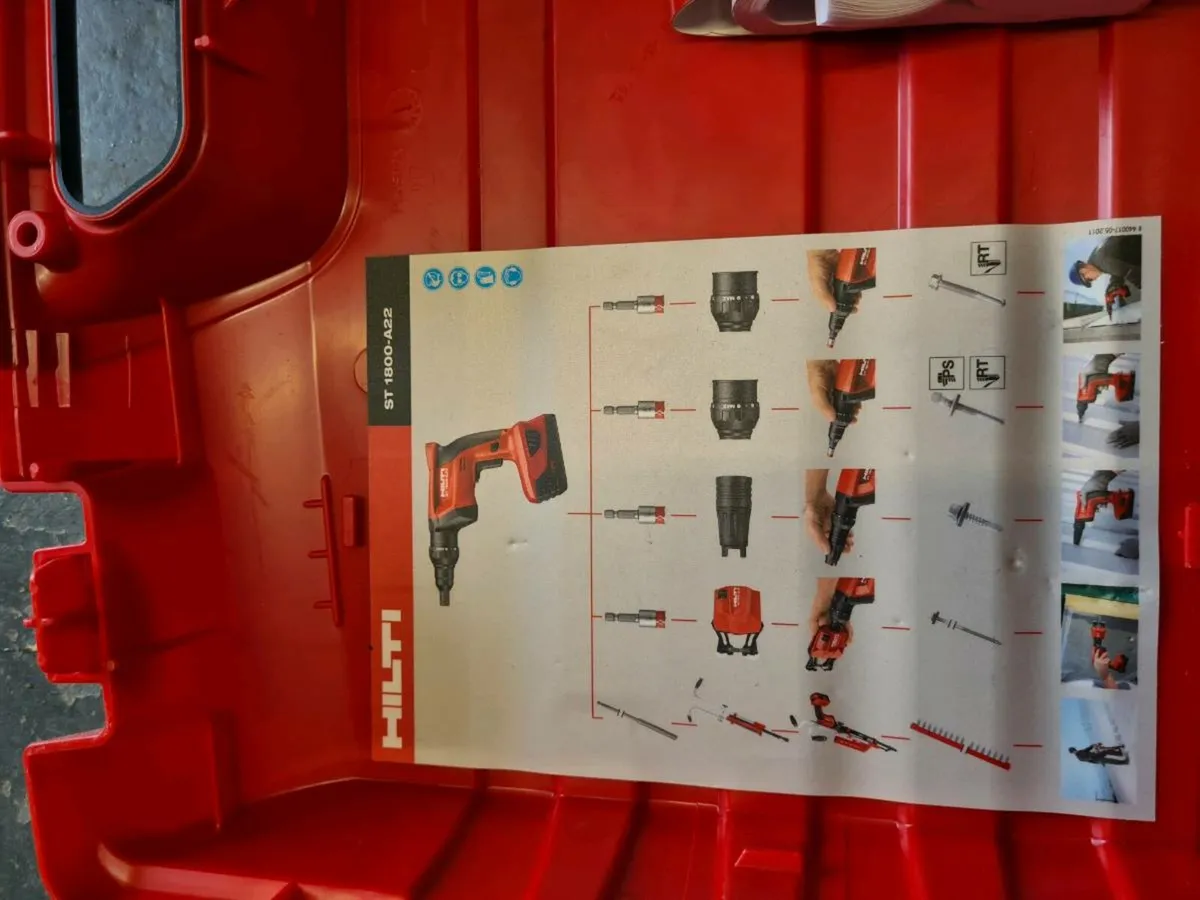 Hilti tek screw gun - Image 2