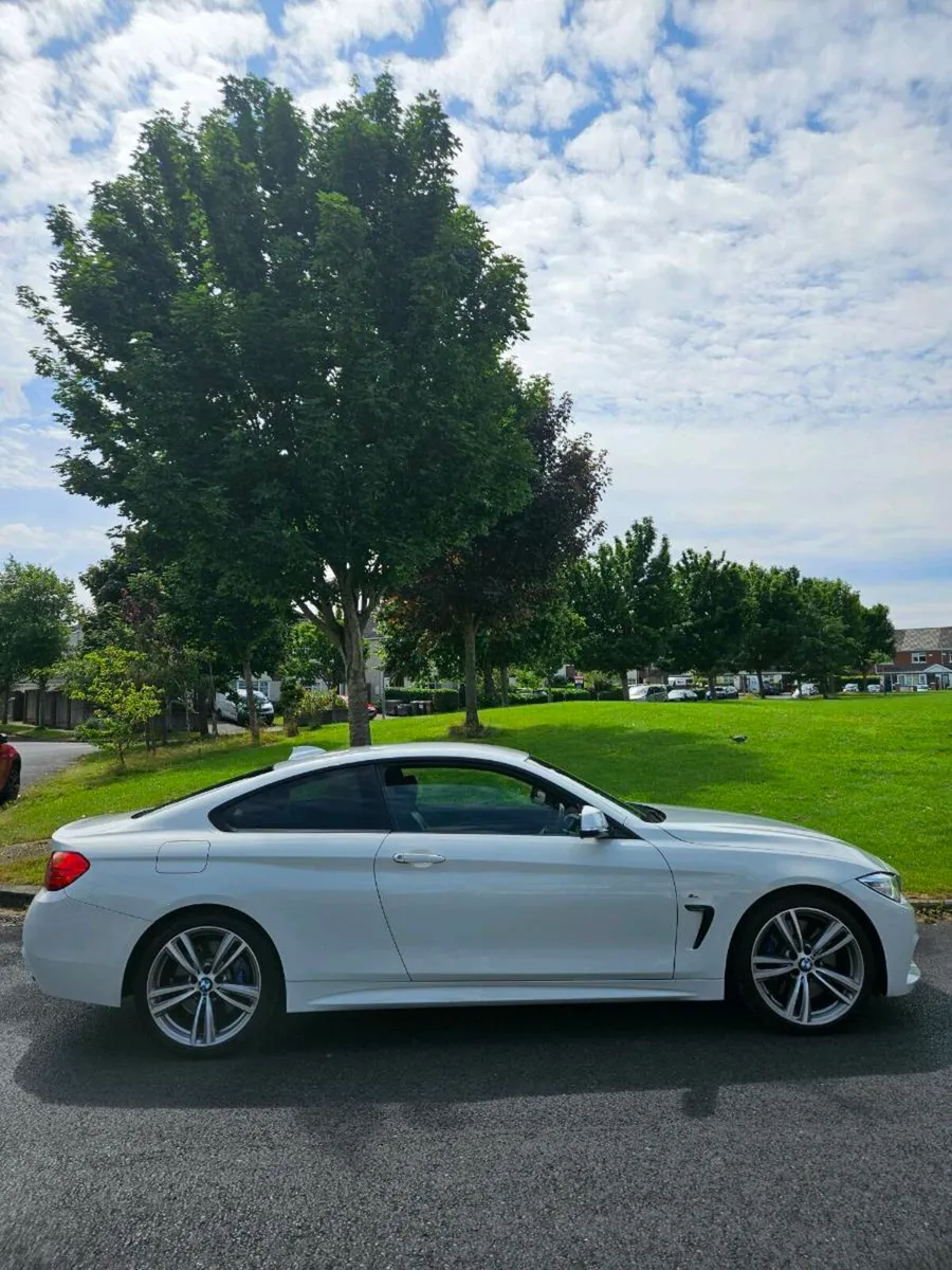 BMW 435i  M-Sport -2015 - Alpine White - Image 4