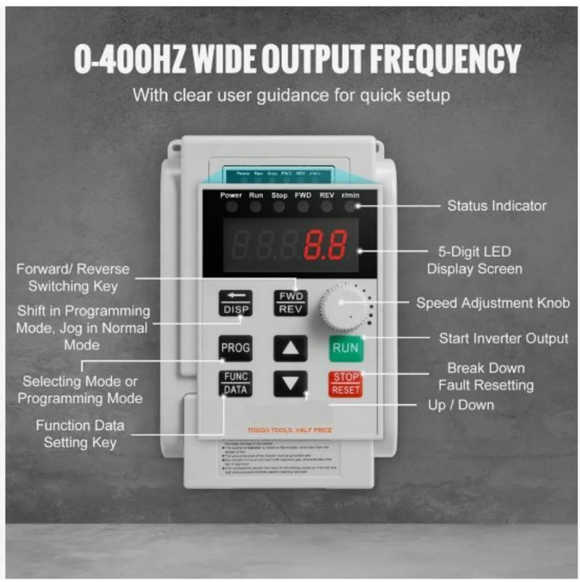 VFD 2.2KW 10A 3HP Variable Frequency - Image 4