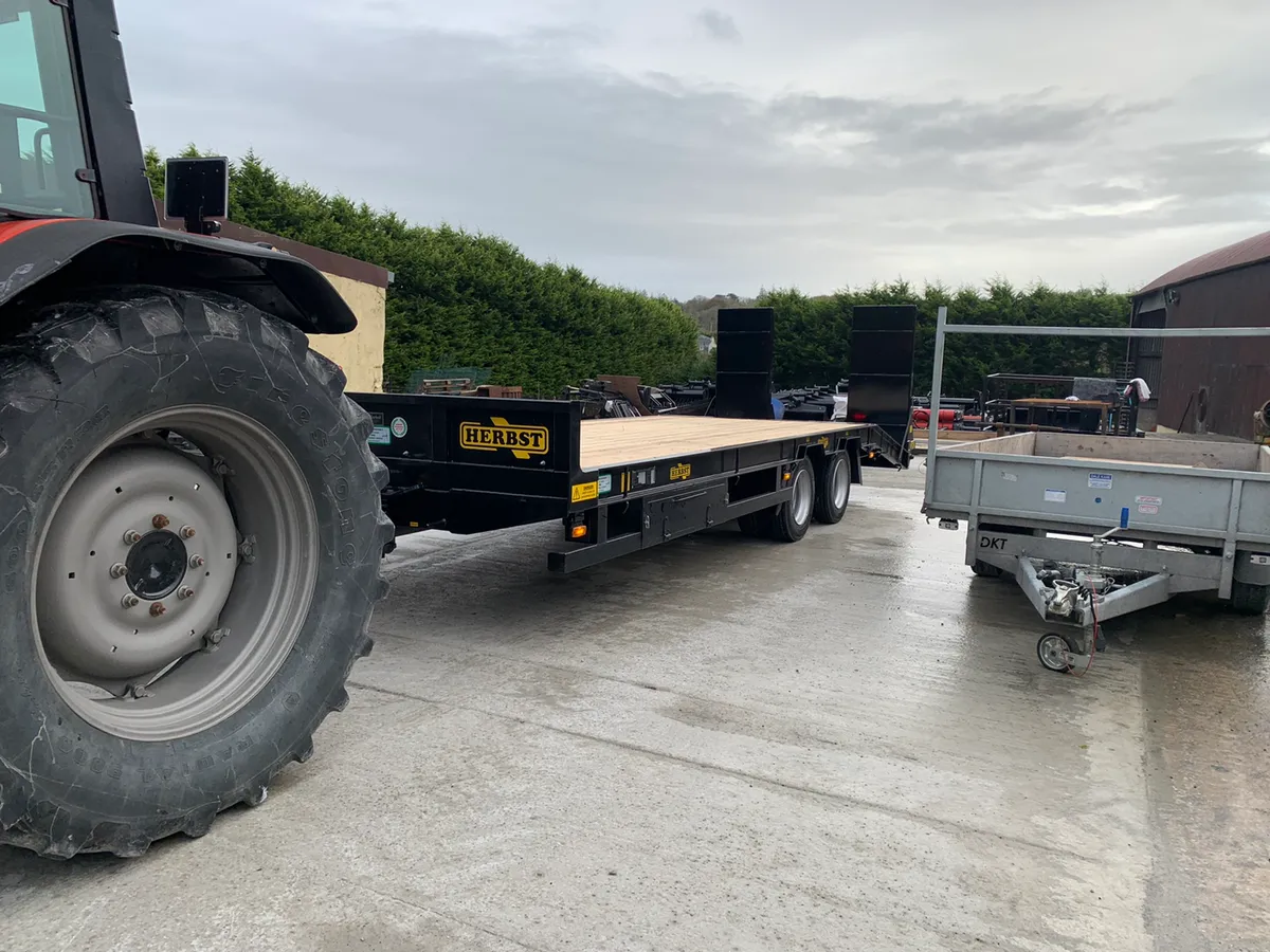 Herbst low loader & Dump trailer - Image 1