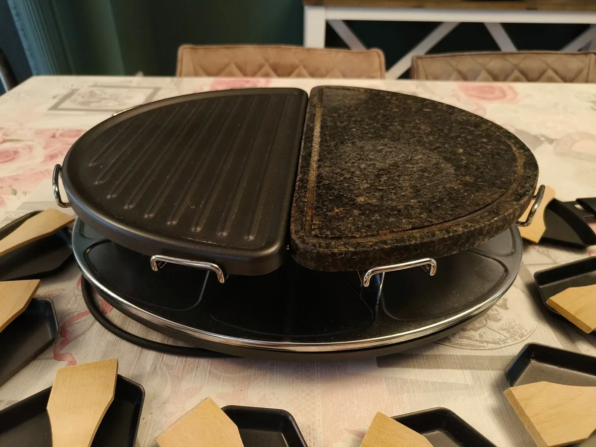 Raclette 8 pan grill - Image 2