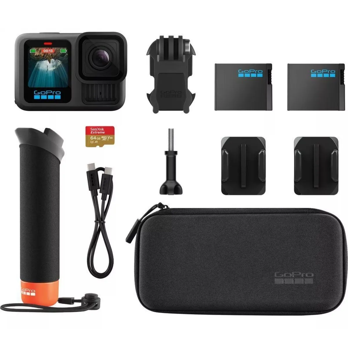 Free Delivery - New GoPro Hero 13 Bundle - Image 1
