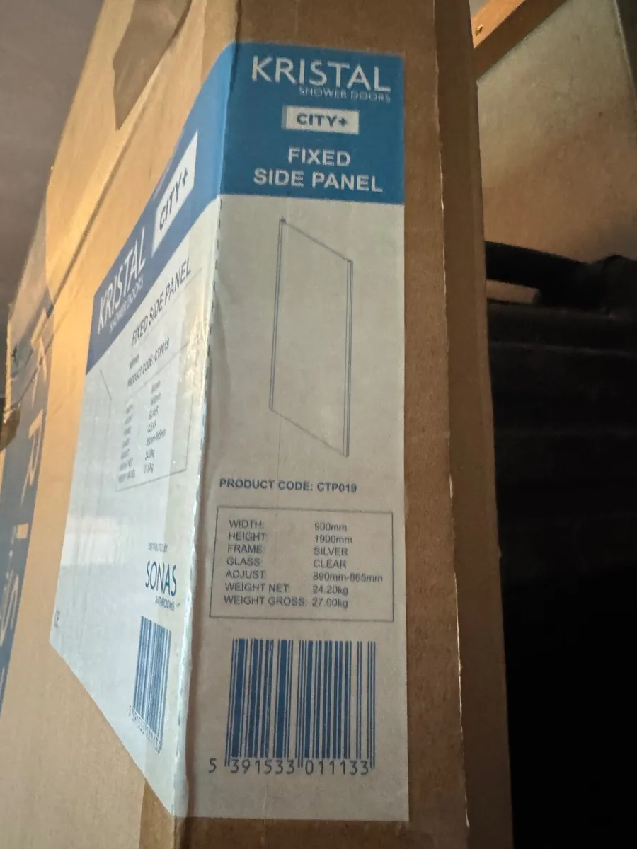 Shower Door - Fixed Side Panel - Image 1