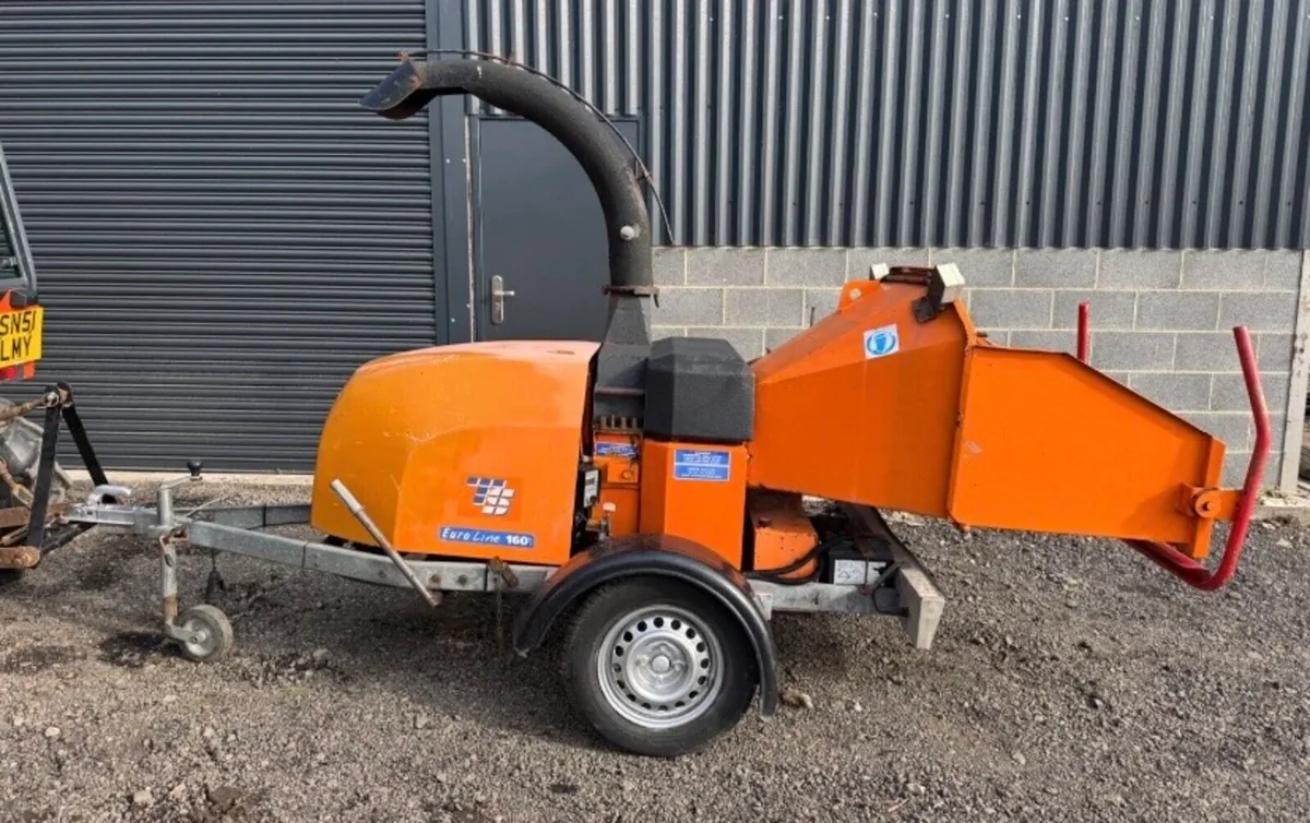 Kwickchip euroline Diesel chipper . Timberwolf - Image 1